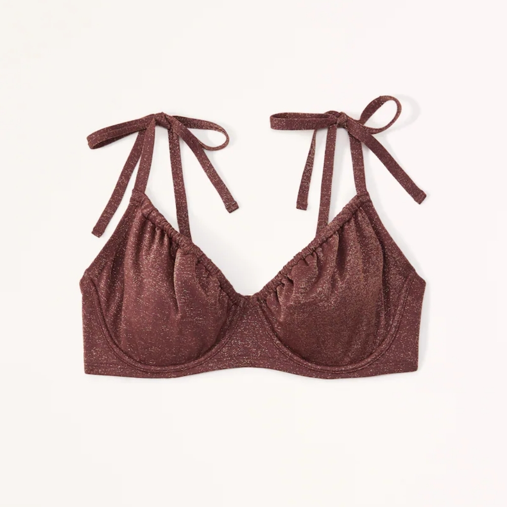 Abercrombie & Fitch - Tie-Strap Underwire Bikini TOP